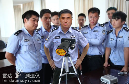 广丰县交管大队举办HV300测速仪操作培训班